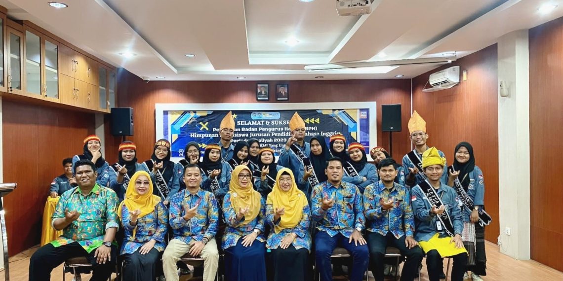 Pelantikan, Rapat Kerja, dan Upgrading Badan Pengurus Harian (BPH) Himpunan Mahasiswa Jurusan (HMJ) Program Studi Pendidikan Bahasa Inggris FKIP UMSU Periode Amaliyah 2023-2024