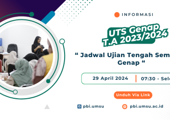 Jadwal Perkuliahan Semester Genap T.A. 2023/2024