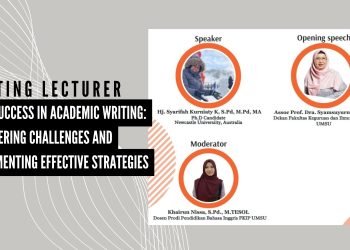Pendidikan Bahasa Inggris Selenggarakan Visiting Lecturer dengan Tema “Gain success in academic writing: conquering challenges and implementing effective strategies”