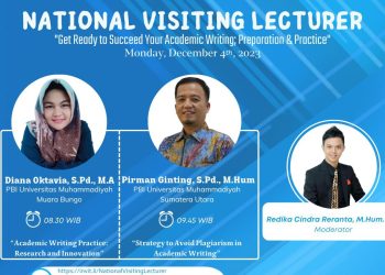 Memutakhirkan Karya Ilmiah dan Mengindari Plagiarisme Melalui Kegiatan Visiting Lecturer