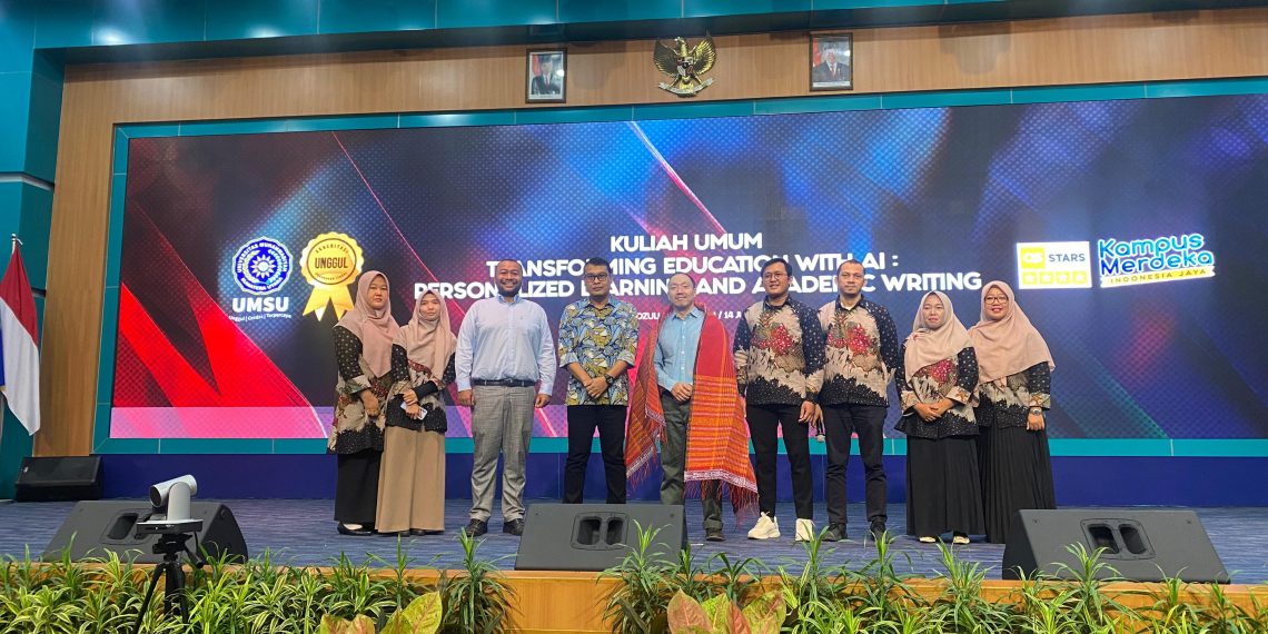 Perwakilan RELO-US Embassy, Philip Taw mengisi Kuliah Umum di UMSU