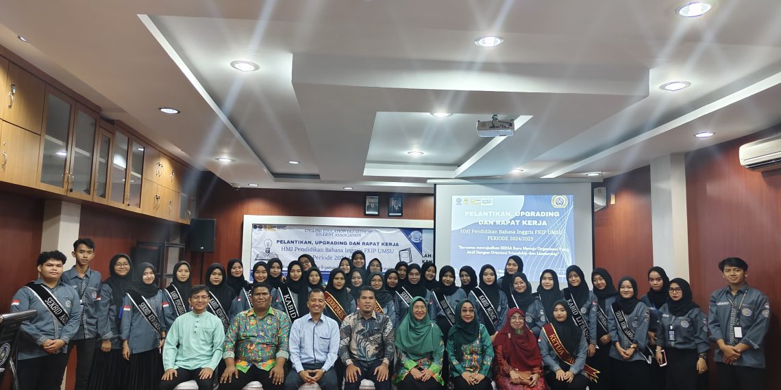 HMJ Pendidikan Bahasa Inggris FKIP UMSU Upgrading dan Rapat Kerja Sambut Kepengurusan Baru