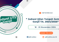 Jadwal UTS Ganjil 2024/2025