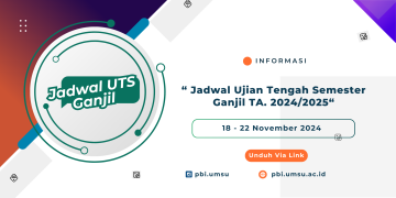 Jadwal UTS Ganjil 2024/2025