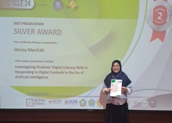 Henny Mardiah Meraih The Best Presentation Silver Award Di The 10th ICLE 2024 Kasetsart University, Thailand