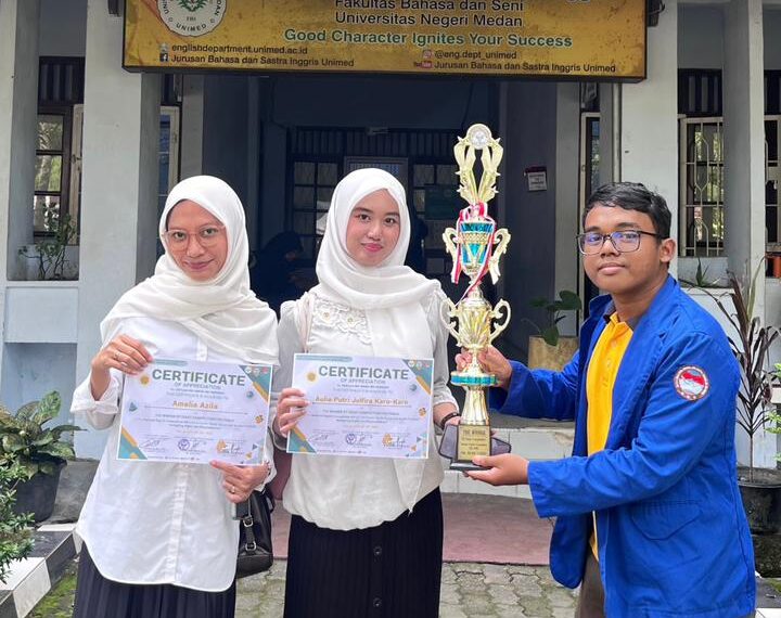 English Education Students of UMSU Win First Place in National Essay Competition at NEC XIII UNIMED